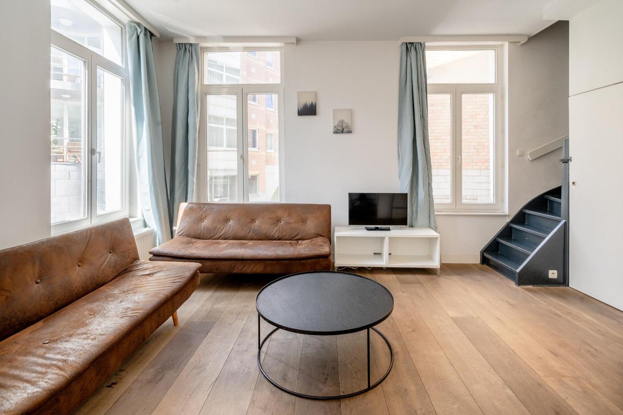 Light Modern Apartment In The Heart Of Antwerpen Eksteriør bilde