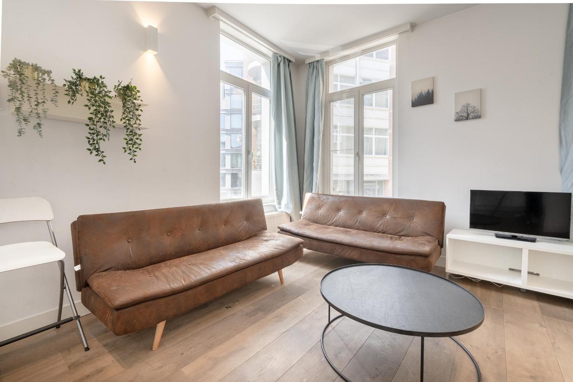 Light Modern Apartment In The Heart Of Antwerpen Eksteriør bilde